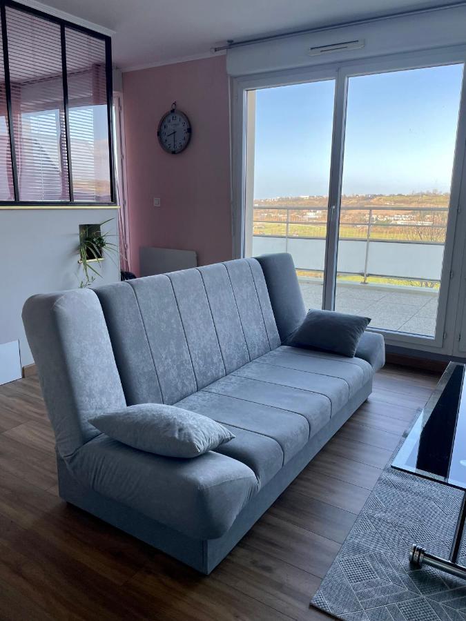 Апартаменты Le Panorama, Echappee Mer Dieppe & Parking Prive Rouxmesnil-Bouteilles Экстерьер фото